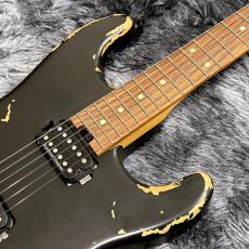 Charvel Pro-Mod Relic San Dimas Style 1 HH FR Black 【特価】_4