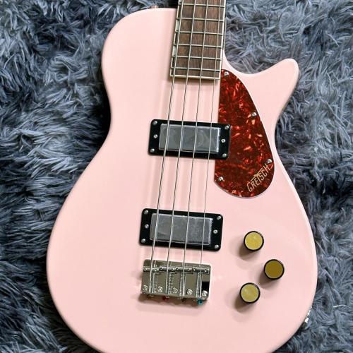 Gretsch Streamliner Jet Club Bass Single-Cut, Laurel Fingerboard, Shell Pink 【特価】