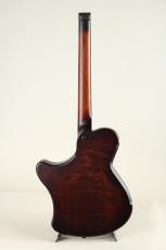 Victor Baker Guitars Ergonomic Semi hollow Headless Brown Smoke Satin 2023_6