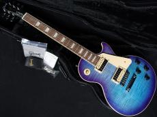 Gibson Exclusive Les Paul Traditional Pro V AAA Flame Top Blueberry Burst_2