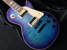 Gibson Exclusive Les Paul Traditional Pro V AAA Flame Top Blueberry Burst_3