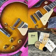 Gibson Murphy Lab 1959 Les Paul Standard Golden Poppy Burst Light Aged_11