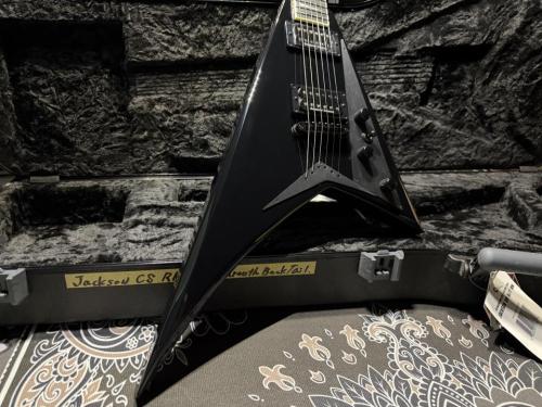 Jackson Jackson Custom Shop RR-1T / Through back Tail / Ebony Board - Gloss Black