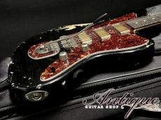 TOM ANDERSON (正規輸入品) Raven Classic 2025 Black In-Distress Level3 Caramel Maple Neck & Black Rosewood FB /Matching Head w/MC Mini-Humbucker "Near-Mint"_7