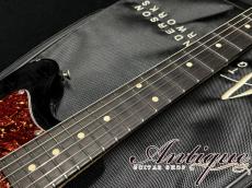 TOM ANDERSON (正規輸入品) Raven Classic 2025 Black In-Distress Level3 Caramel Maple Neck & Black Rosewood FB /Matching Head w/MC Mini-Humbucker "Near-Mint"_8
