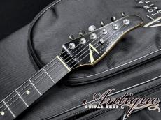 TOM ANDERSON (正規輸入品) Raven Classic 2025 Black In-Distress Level3 Caramel Maple Neck & Black Rosewood FB /Matching Head w/MC Mini-Humbucker "Near-Mint"_10
