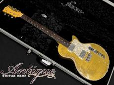 FANO Alt de Facto SP6 HB 2021 Gold Top Medium Distress Matching Lower Head w/Dark Rosewood FB 3.64kg "Near-Mint Condition"