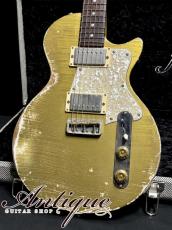 FANO Alt de Facto SP6 HB 2021 Gold Top Medium Distress Matching Lower Head w/Dark Rosewood FB 3.64kg "Near-Mint Condition"_2
