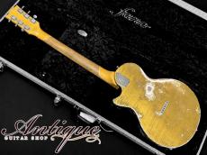 FANO Alt de Facto SP6 HB 2021 Gold Top Medium Distress Matching Lower Head w/Dark Rosewood FB 3.64kg "Near-Mint Condition"_3