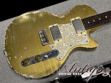 FANO Alt de Facto SP6 HB 2021 Gold Top Medium Distress Matching Lower Head w/Dark Rosewood FB 3.64kg "Near-Mint Condition"_4