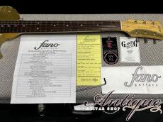 FANO Alt de Facto SP6 HB 2021 Gold Top Medium Distress Matching Lower Head w/Dark Rosewood FB 3.64kg "Near-Mint Condition"_11