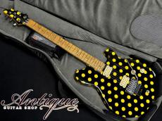 Terry Rogers Polka Dot Prototype #1 2003 Black&Yellow Built by Terry Rogers 3.52kg "Owned&Played by Terry Rogers"