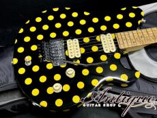 Terry Rogers Polka Dot Prototype #1 2003 Black&Yellow Built by Terry Rogers 3.52kg "Owned&Played by Terry Rogers"_4