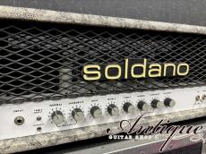 Soldano SLO-100 Super Lead Overdrive 1988 Snake Skin Tolex & Non Slave Out EX++ "#88010 Earliest 10th Build"_3