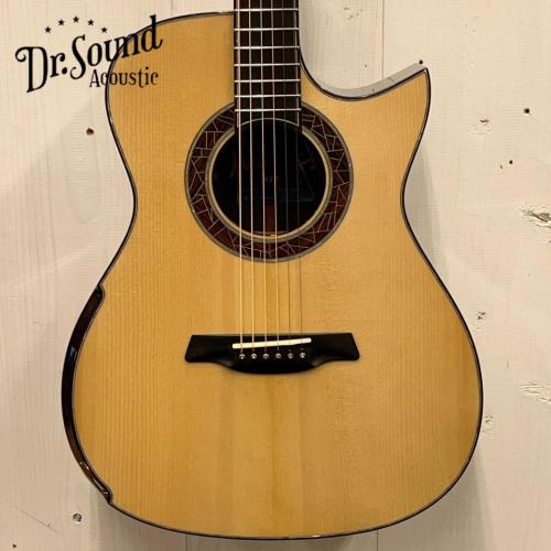 Hozen Guitars 【決算セール～8/31まで】【Blue Label】 OM ~Torrified Adirondack Spruce × Indian Rosewood~ 《♯219》 【無金利分割OK】 