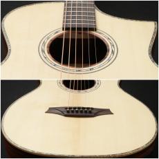 Bromo Guitars 【B級特価!】 BAR5CE 【現物動画あり】【国内工房セットアップ!】【オール単板】【P.U付】_6
