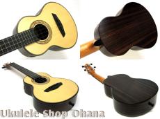 Akira Niihori Ukulele [Daizu] スモールコンサート サイドホール #06002 ジャーマンスプルース/インディアンローズウッド 2025年/中古委託_3
