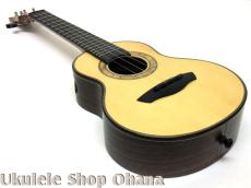 Akira Niihori Ukulele [Daizu] スモールコンサート サイドホール #06002 ジャーマンスプルース/インディアンローズウッド 2025年/中古委託_8