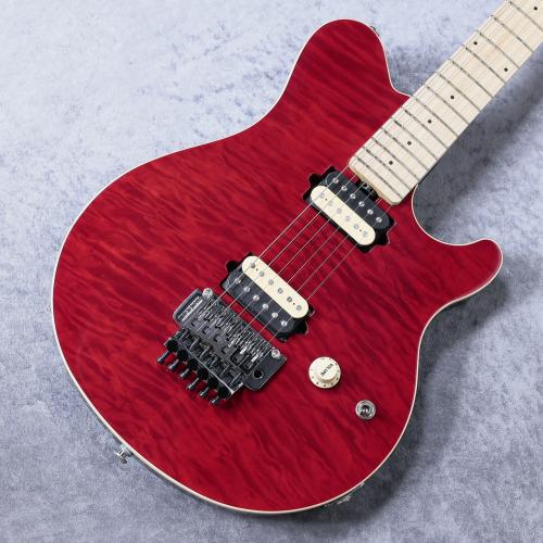 MUSIC MAN USA AXIS QUILTED MAPLE "TRANS RED" 【奇跡の限定復活】上品な良杢個体!!!