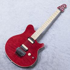 MUSIC MAN USA AXIS QUILTED MAPLE "TRANS RED" 【奇跡の限定復活】上品な良杢個体!!!_2