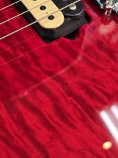 MUSIC MAN USA AXIS QUILTED MAPLE "TRANS RED" 【奇跡の限定復活】上品な良杢個体!!!_4