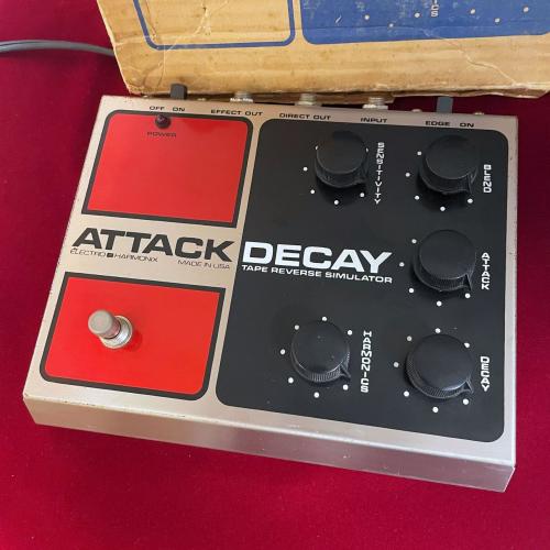 Electro-Harmonix Attack Decay Tape Reverse Simulator 【ビンテージ 中古】【元箱・証明書付属】【未展示保管】