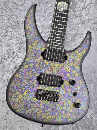 RUF Guitars Professor Schrodinger 7 " Stained Glass Cloth Top " 【7弦】