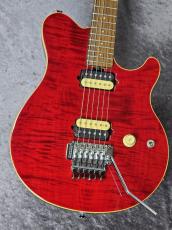 MUSIC MAN USA AXIS -Translucent Red-  「2009年製 USED」 レアなローズウッド指板仕様