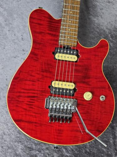 MUSIC MAN USA AXIS -Translucent Red-  「2009年製 USED」 レアなローズウッド指板仕様