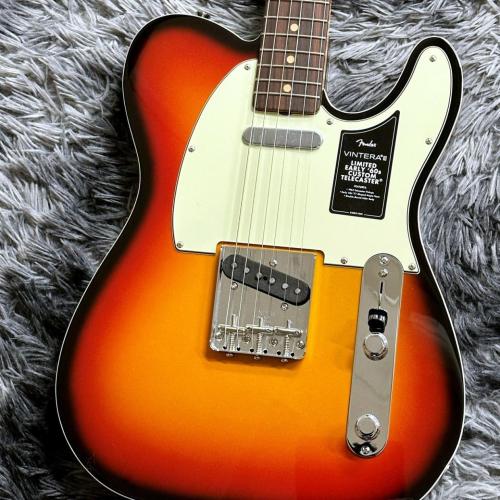 Fender Limited Edition Vintera III Early '60s Telecaster Custom 3-Color Sunburst 【特価】