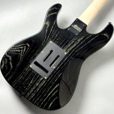 Altero Custom Guitars Astra Standard - Black with White Grain Fill - #2607177 【3.36kg】_6