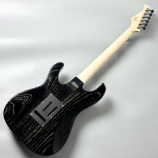 Altero Custom Guitars Astra Standard - Black with White Grain Fill - #2607177 【3.36kg】_7