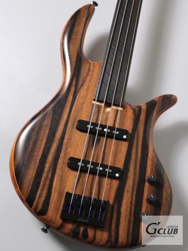 elrick Gold Series E-volution 4st Fretless -Striped Ebony-【4.04kg】【USED】