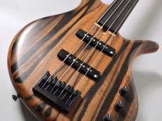 elrick Gold Series E-volution 4st Fretless -Striped Ebony-【4.04kg】【USED】_5