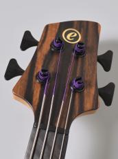 elrick Gold Series E-volution 4st Fretless -Striped Ebony-【4.04kg】【USED】_7