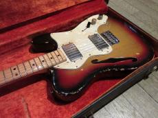 Fender 1972 Telecaster Thinline Sunburst "Alder Body"_7