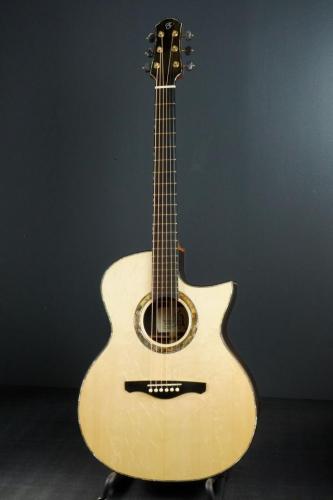 NISHIHARA GUITARS Pado OM Cutaway Blue-G 25th Anniversary Custom 