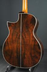NISHIHARA GUITARS Pado OM Cutaway Blue-G 25th Anniversary Custom _5