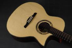 NISHIHARA GUITARS Pado OM Cutaway Blue-G 25th Anniversary Custom _11