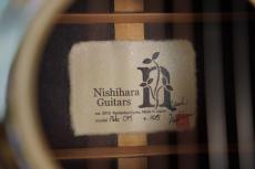 NISHIHARA GUITARS Pado OM Cutaway Blue-G 25th Anniversary Custom _12