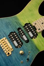 SCHECTER NV-3-24-MH-VTR-FM -Deep Blue to Light Green Fade- #S2408202 【限定生産モデル】_5