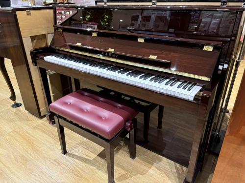 KAWAI K-114SN マホガニー艶出し塗装仕上げ アップライトピアノ 88鍵盤 島村楽器オリジナルモデル