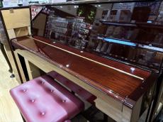 KAWAI K-114SN マホガニー艶出し塗装仕上げ アップライトピアノ 88鍵盤 島村楽器オリジナルモデル_5
