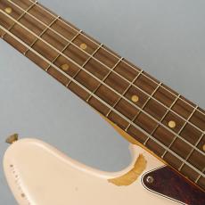 Fender Flea Jazz Bass Roadworn Shell Pink_8