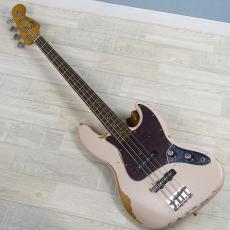 Fender Flea Jazz Bass Roadworn Shell Pink_10