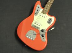 Fender FSR Made in Japan Traditional II 60s Jaguar RW Fiesta Red Matching Head_3