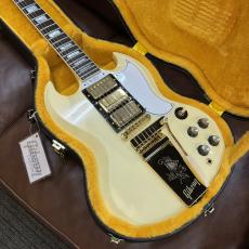 Gibson 【白いSG】1963 Les Paul SG Custom Reissue w/ Maestro Vibrola VOS Classic White #600893 [4.41kg]