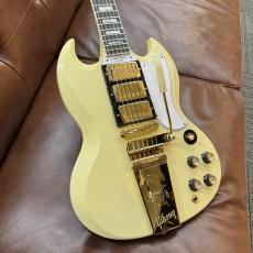 Gibson 【白いSG】1963 Les Paul SG Custom Reissue w/ Maestro Vibrola VOS Classic White #600893 [4.41kg]_3