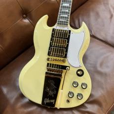 Gibson 【白いSG】1963 Les Paul SG Custom Reissue w/ Maestro Vibrola VOS Classic White #600893 [4.41kg]_4