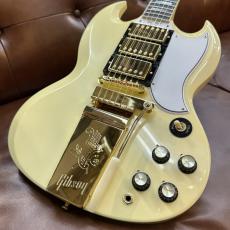 Gibson 【白いSG】1963 Les Paul SG Custom Reissue w/ Maestro Vibrola VOS Classic White #600893 [4.41kg]_5